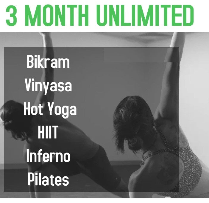3 Month Unlimited Membership
